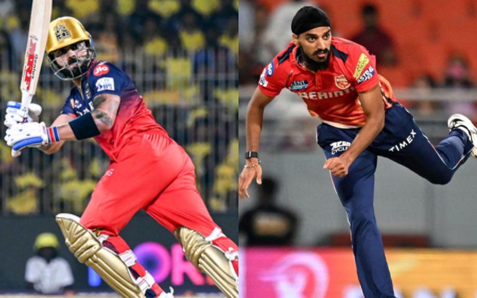 Virat Kohli and Arshdeep Singh