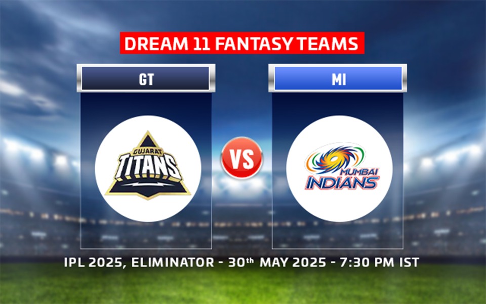 GT vs MI Dream11 Prediction